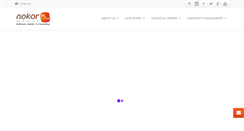 Desktop Screenshot of nokor-group.com